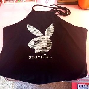 Playgirl halter top